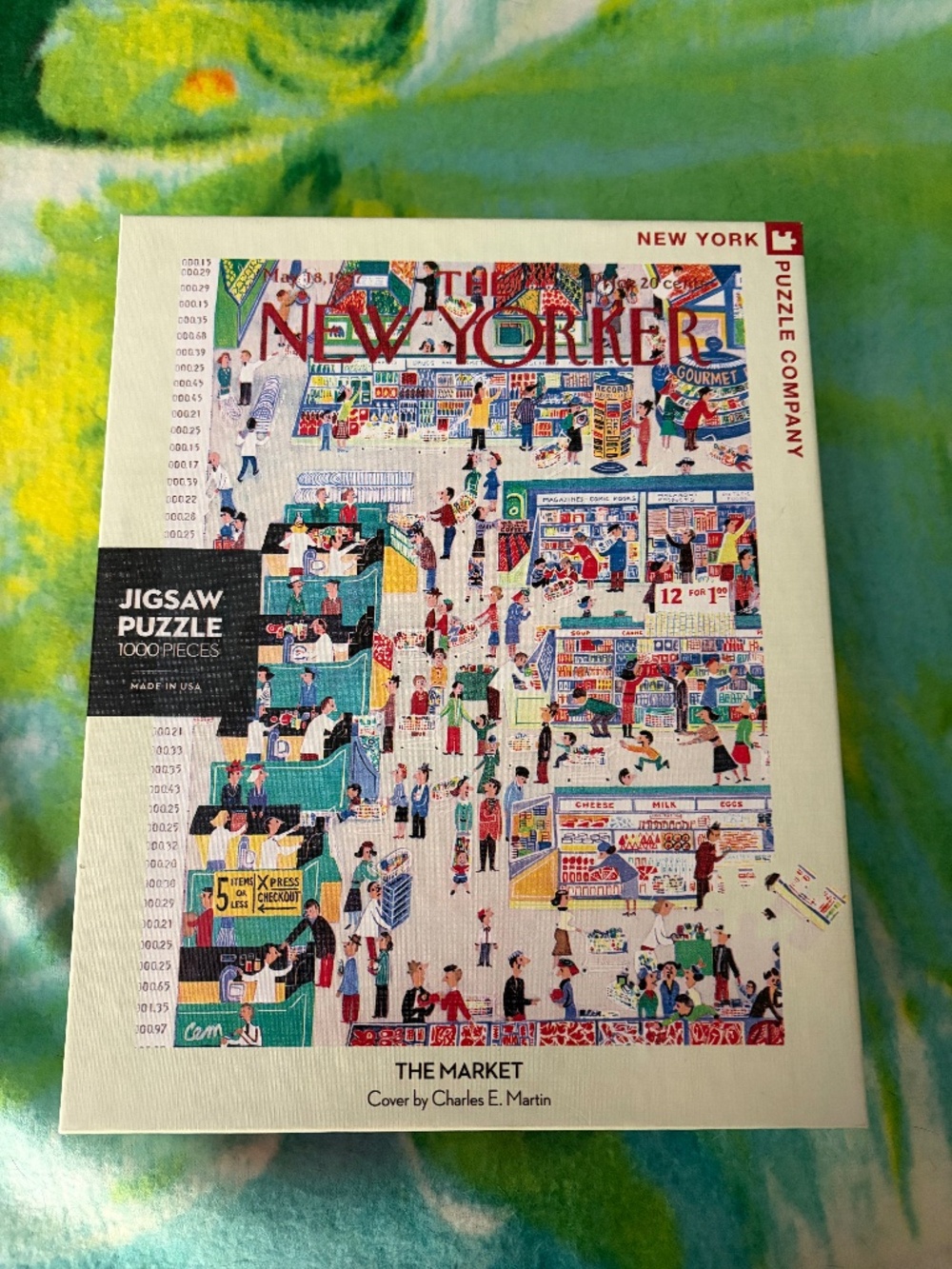 New Yorker 1000 piece puzzle "The Market"